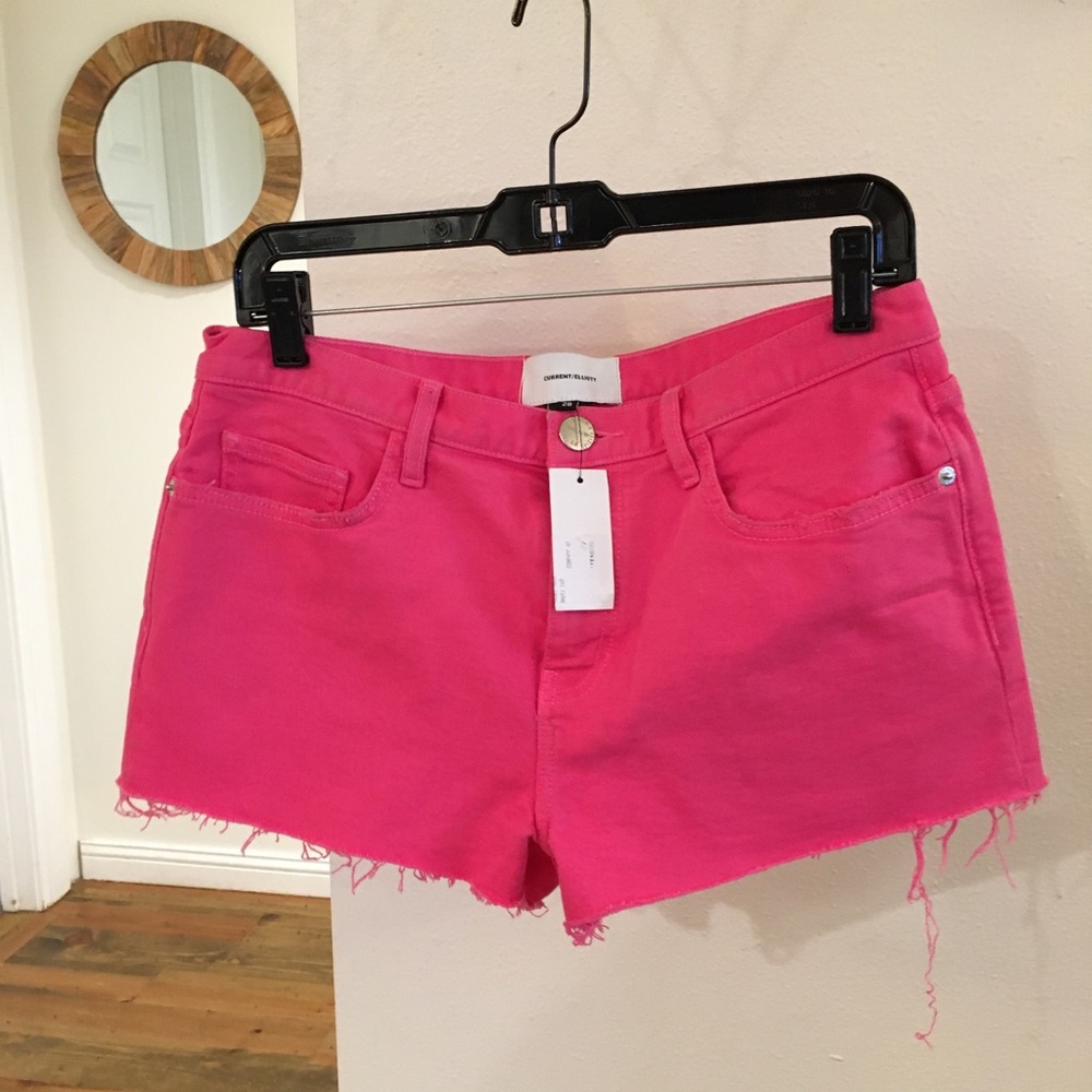 NEW Current/Elliot Pink Shorts